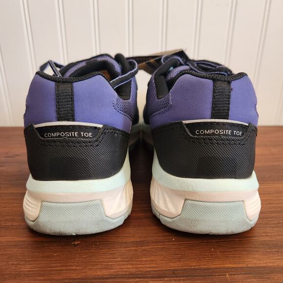 Caterpillar Women's Size 10 Quake Blue Work & Safety Shoes‎ Pre owned Good - Picture 7 of 12